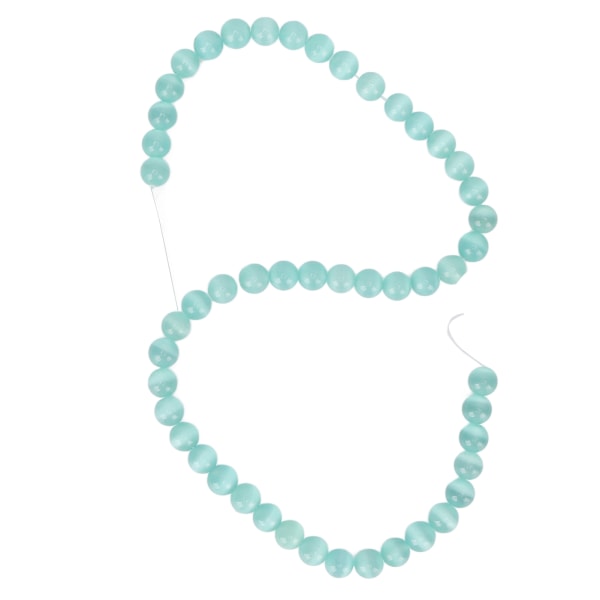 8 mm smykker DIY Perle Udsøgt Elegant Natursten Perle til Armbånd Halskæde Håndværk Fremstilling Grøn
