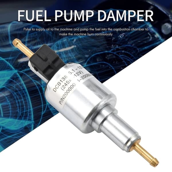 12v Dp30 varmepumpe med demper 86115a 86115b Erstatning for Webasto varmeapparat
