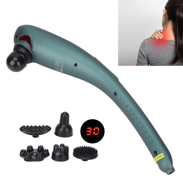 Elektrisk håndholdt percussion Hammer Smertelindring Skulder Nakke Muscle Tapping Massage Machine
