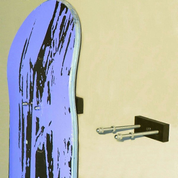 6-pack Skateboard Flytande Däck Display Väggfäste Rack Hållare Hängare Passar Hemförvaring Display.pa