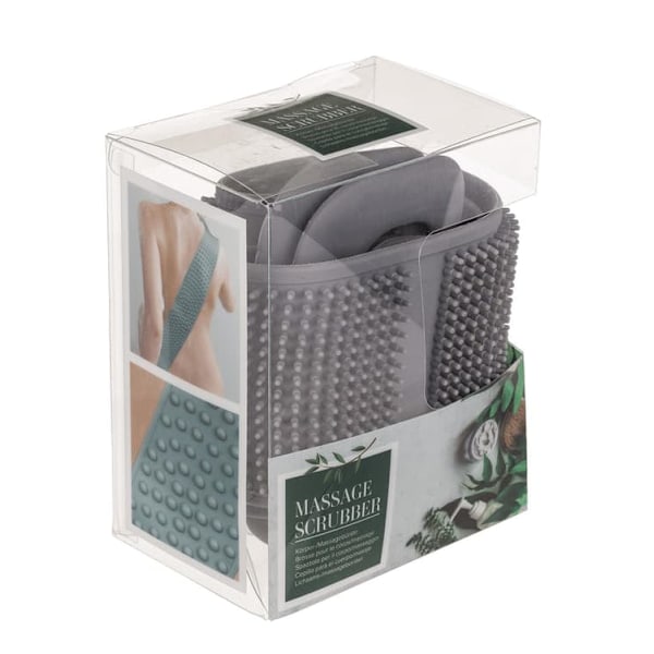 Rygskrubber Silikone - Massage Scrubber—pa