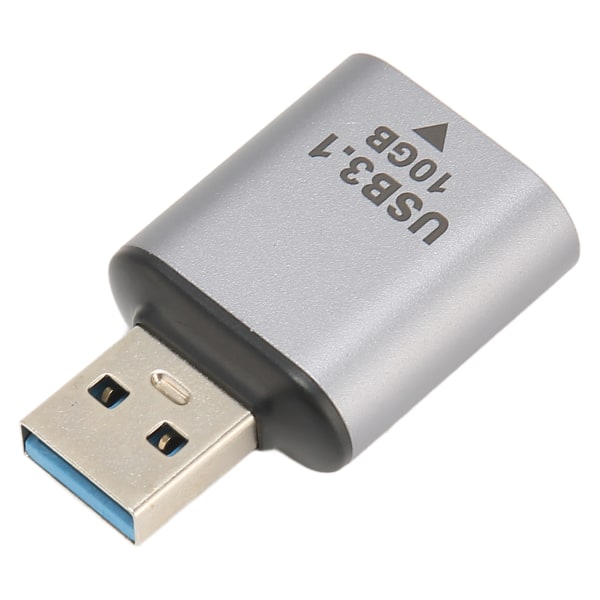 USB 3.1 til USB C Adapter 10 Gbps Kompakt bærbar USB C Hunn til USB hannadapter for bærbare datamaskiner