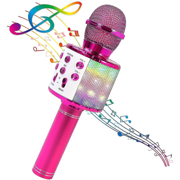 2022 Ny Bluetooth 4 i 1 karaoke trådlös mikrofon