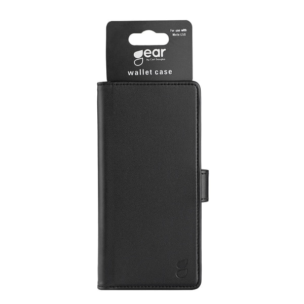 Mobilcover 3 Kortlommer Sort - Motorola G50