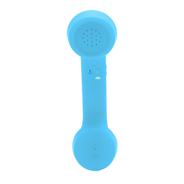 Bluetooth puhelinluuri Retro-säteilynkestävä ladattava langaton matkapuhelinluurivastaanotin Sky Blue