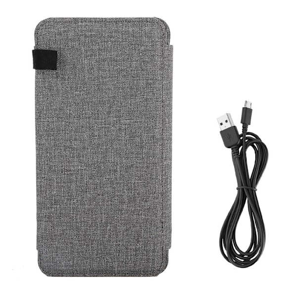 Vikbar Solpanel 10000mAh 8W Solcellsladdare Portabel Mobilladdare Powerbank 3#