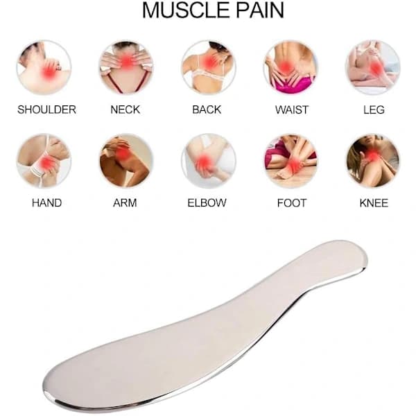 Gua Sha-værktøj - Massageværktøj i rustfrit stål til akupunktur
