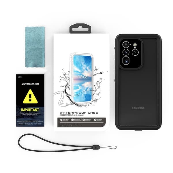 Galaxy S20 Ultra Vandtæt Etui Skal Undervandshus—pa