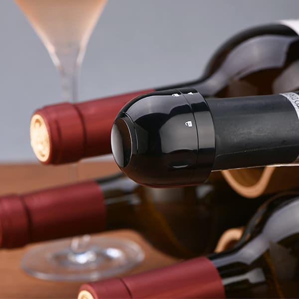 Champagneprop med Twistlås Bulkpakke med 6, Genanvendelig