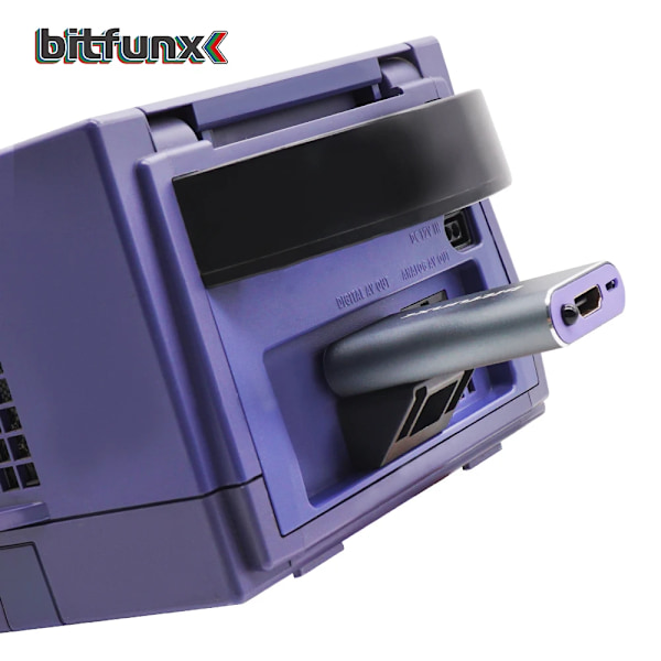 Bitfunx HDMI-kompatibel Line Doubler Adapter Adapter Digital til HDMI GC2HDMI for Nintendo Gamecube