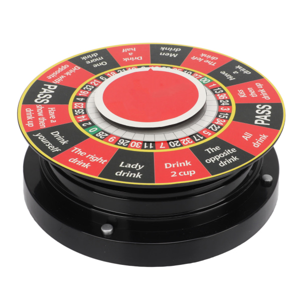 Prishjul Electric Spin Wheel Roulette Game Drinking Wheel för Home Party KTV Bar