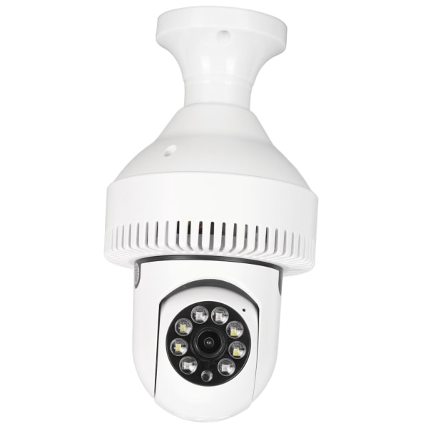 Lamppuvalvontakamera 1080P WiFi E27 -kanta 360 asteen valvonta Automaattinen seuranta Night Vision 2 Way Talk 110-240V