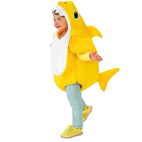 Halloween Cosplay Kostymer Söt Baby Shark Stage Performance Kostym För 110cm