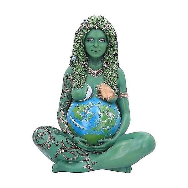 Gaia Statue af Moder Jord Figur til Haven