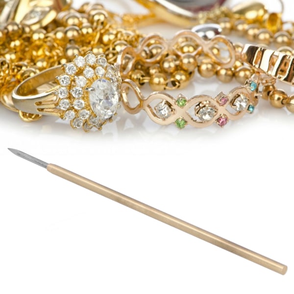 Poleringsverktøy for smykker Stål poleringsverktøy for ringer Armbånd Overflate Lang spiss 3 cm / 1,2 tommer