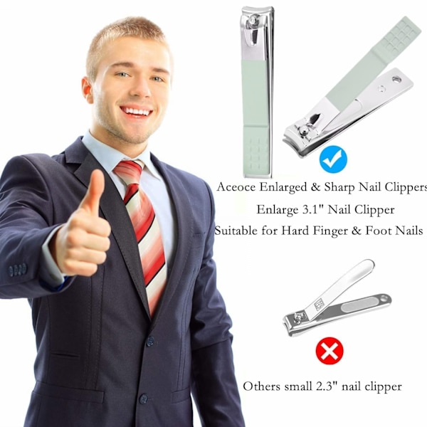 Manikyrset Nagelsax Set Mode Nagelvårdsverktyg, Professionellt Rostfritt Stål Pedikyr Manikyrset Tjejer Vårdset