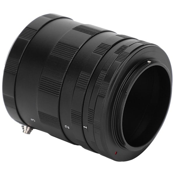 Makro Förlängningstub Fotograferingslins Adapterring Passar OM Mount Digitalkamera
