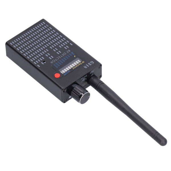 G318 trådløs signaldetektor Håndholdt signalsøker GPS-feildetektor Kameradetektorsøker EU-plugg 100?240V