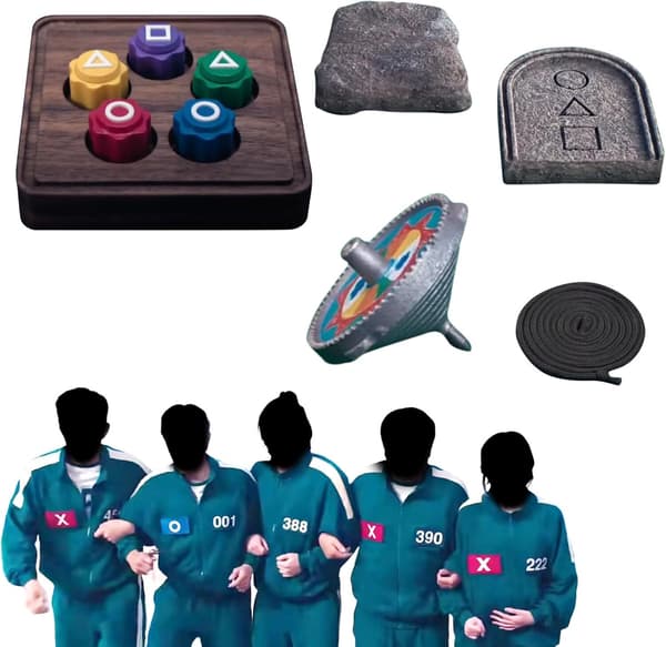 Squids Koreanska Folkspel Set, Koreanskt Traditionellt Spel