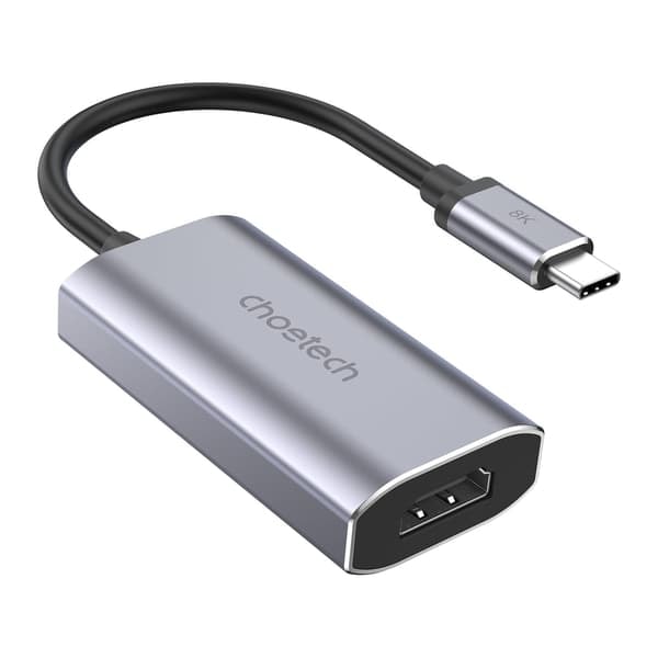 Choetech Hub, USB-C till HDMI-adapter, grå