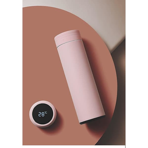 450ml Smart Termosflaska Temperaturvisning Vattenisolerad Mugg Med Te Flask|