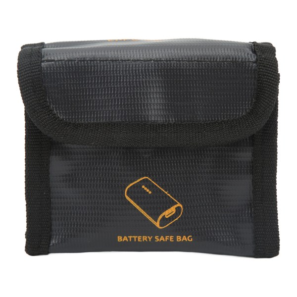 Batterisikker taske Eksplosionssikker brandsikker højtemperaturbestandig nylon batteribeskyttelsespose til DJI FPV-briller til 3 batterier