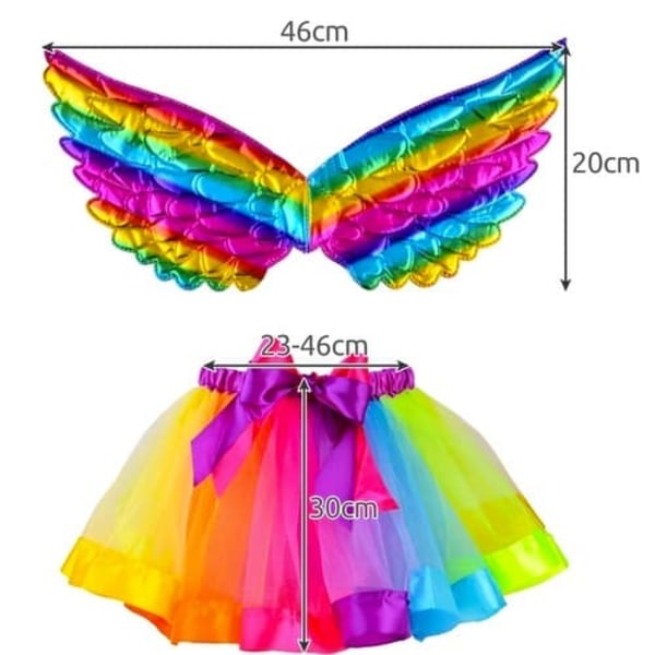 Enhjørning Kostume til Børn - Unicorn - 3-dele—pa