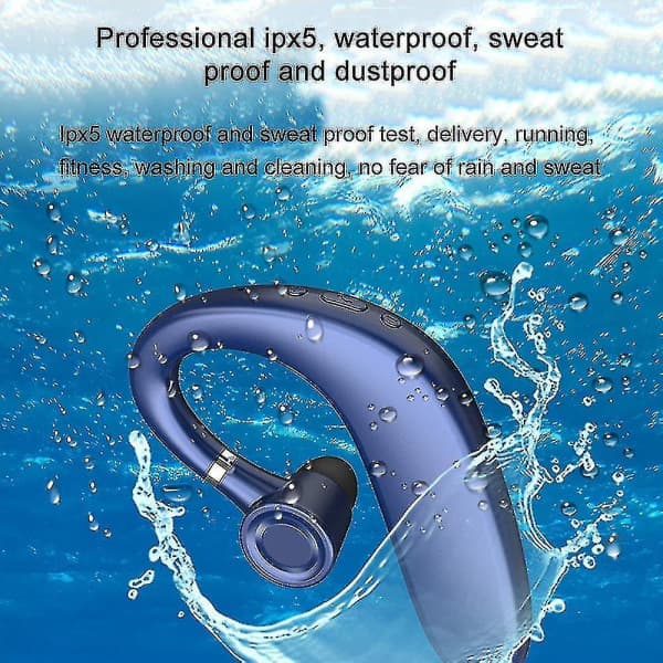 Paris Bluetooth-headset, trådlöst Bluetooth-headset V5.0 35 timmars samtalstid Handsfree-hörlurar