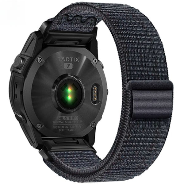 Garmin Fenix 5/6/7X Pro nylon velcro rem - 22mm