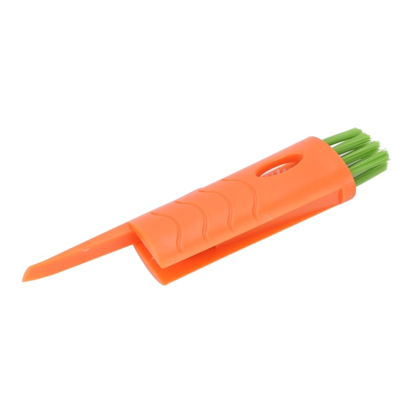 5 stk. Razor Cleaner Brush Multi Purpose Portable Nylon Hair Shaver Cleaner Brush for Cup Plate Orange