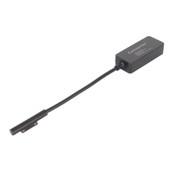 För Microsoft till 7,4x5,0 kabel 65W magnetisk adsorption PVC laddningskabel för bärbar dator för Microsoft Pro 8