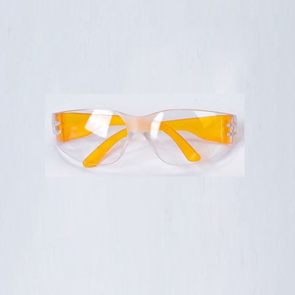Anti-stænk Øjenværn Arbejdssikkerhedsbriller ORANGE Orange Orange