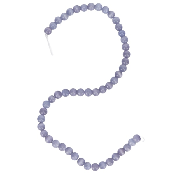 Natursten Spacer Beads DIY Stone Beads Accessories til Halskæde Armbånd Smykker CraftLight Purple