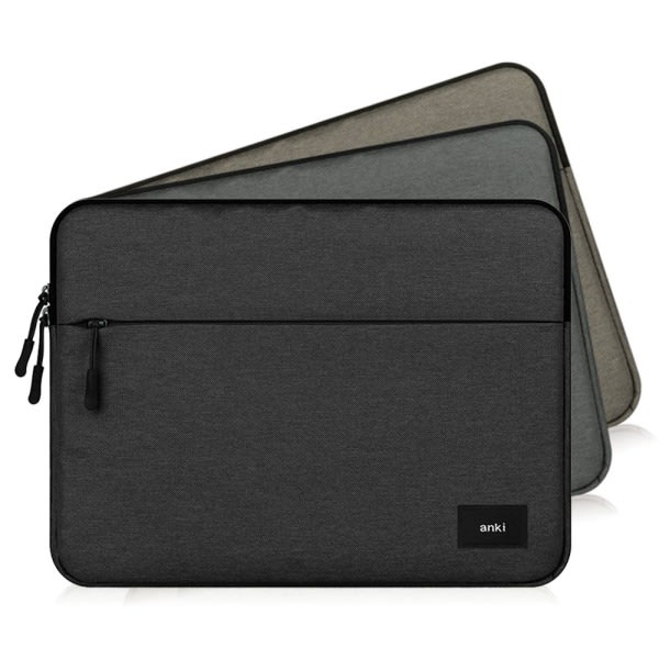 11-15,6 tommer taske med etui til laptop Light Grey 15,4 tommer Light Grey 15.4 inch