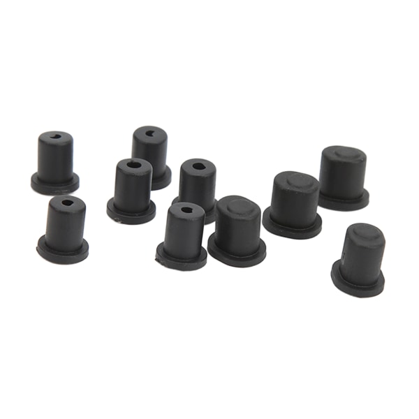 10 STK RC Bushing Adjuster Plast Svart Slitasjebestandig RC Bushing Adjuster Reservedel for ZD Racing 1/7