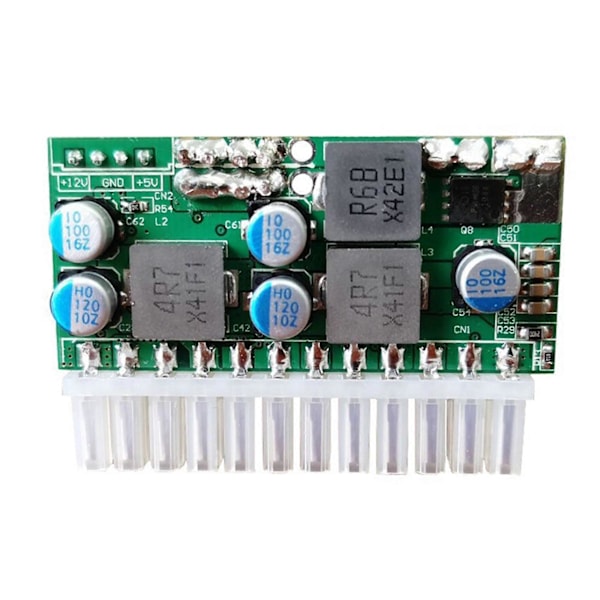 2X PCI-E 6PIN Ingång DC 12V 300W DC-ATX-300W 24Pin PICO ATX Switch PSU Strömförsörjningsmodul.pa
