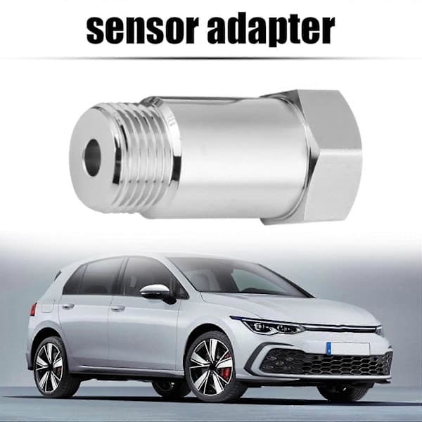 M18X1.5 Ilt O2 Sensor Adapter Konverter Bil CEL Fix Kontrollampe Motorlampe Eliminator O2 Forlænger Spacer