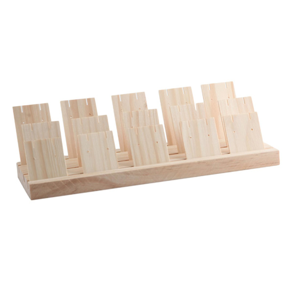1/2/3 Örhänge Display Stativ Stor Kapacitet för Retail Display Stor 3-fack 22cm Large 3 slot 22cm 1Set