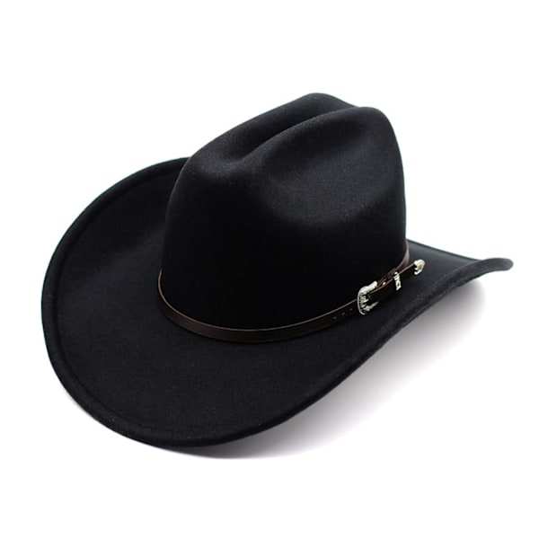 Cowboyhattu leveällä reunalla