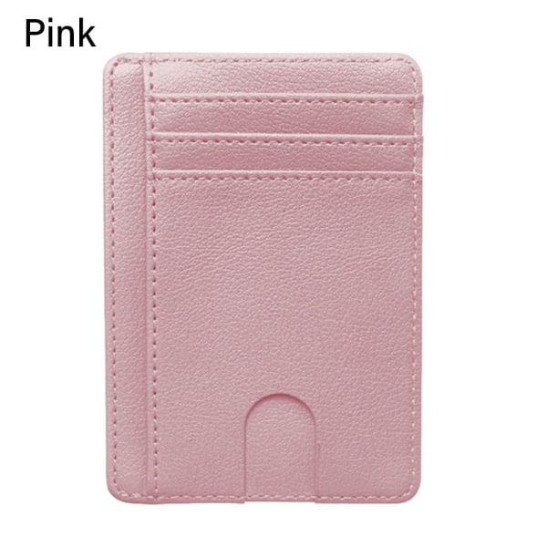 Läderplånbok RFID-blockerande ROSA ROSA rosa