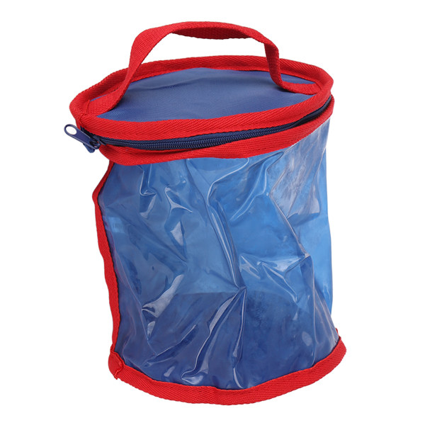 Golfballoppbevaringspose Stor kapasitet Sammenleggbar bærbar balloppbevaringspose for bordtennisgolfballer 25 golfballeroppbevaring