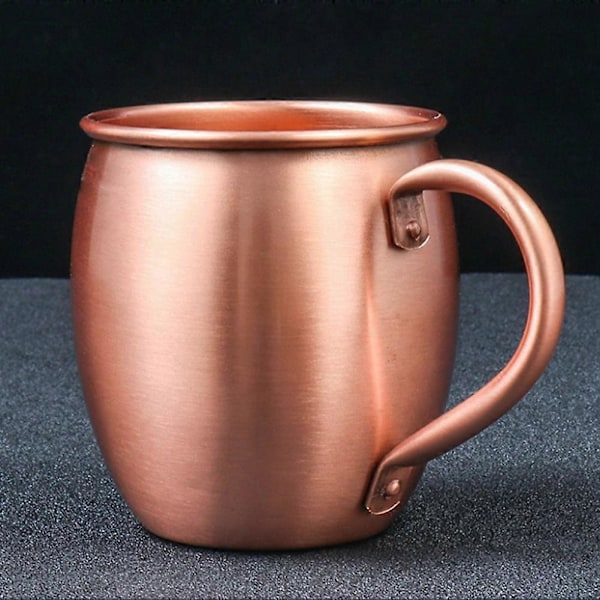 530ML 100% Ren Kopparmugg Moscow Mule Mugg Trummkopp Cocktailkopp Ren Kopparmugg Restaurang Bar Col.pa