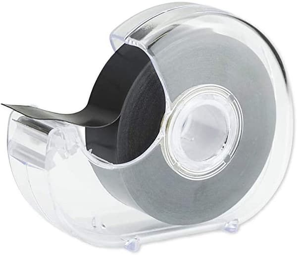 Selvklæbende magnetbånd med dispenser