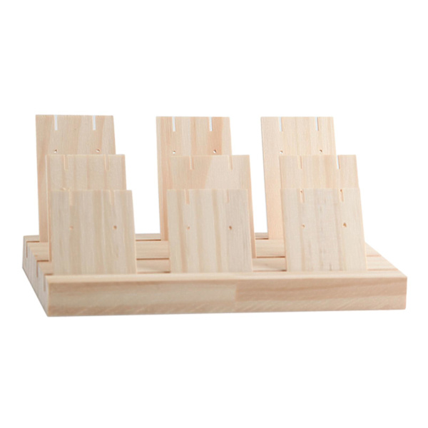 1/2/3 Örhänge Display Stativ Stor Kapacitet för Retail Display Small 3 slot 22cm Small 3 slot 22cm 1Set