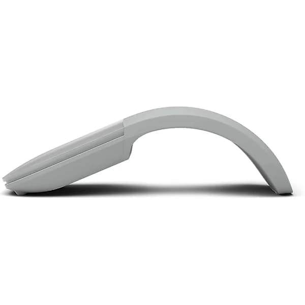 Microsoft Arc Mouse - Bluetooth-mus for PC, bærbare datamaskiner, kompatibel med Windows, Mac, Chrome OS (tynn, lett, portabel, taktil) - Hvit