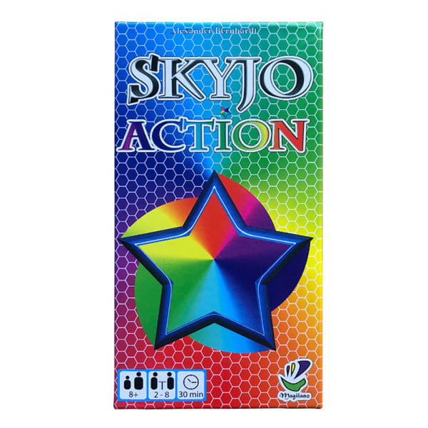 SkyJo Action - Kortspill kortspillet