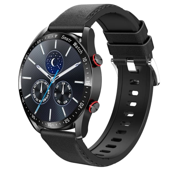 2023 Ny Huawei Smart Watch Ip67 Vattentät Ecg+ppg Fitness Tracker Health Monitor Bluetooth Call Sports Watch Svart stålbälte