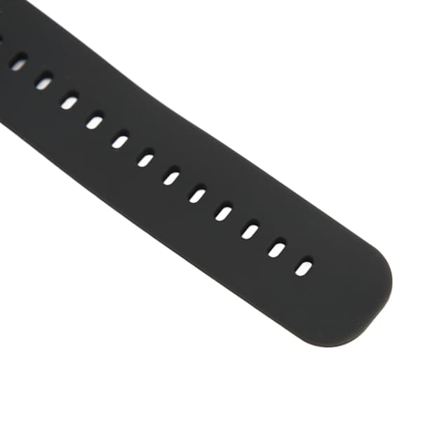 Silikonearmbånd til Amazfit Smartwatch Verge 2 A1807 Sort