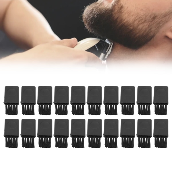 20 stk barberbørste PP nylon Høj holdbarhed Slidbestandig blød udsøgt barberbørste til apparater Computer