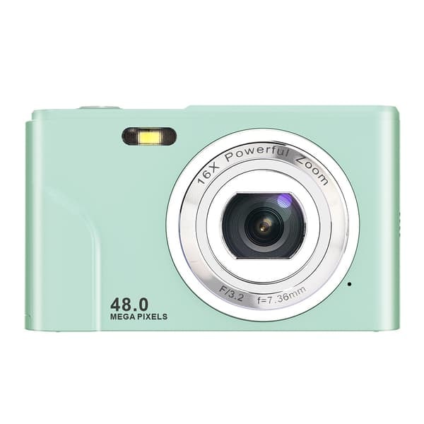 Digitalkamera 48 MP, 1080p FHD, 16x zoom, 32GB minnekort—pa